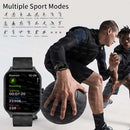 Smartwatch Plus para Homens e Mulheres com Tela Total Touch, Relógio Esportivo Fitness, Chamadas Bluetooth, Telefone Android, Smartwatch Digital Multidial