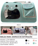 BOLSA P/ TRANSPORTE DE ANIMAIS DE ESTIMAÇÃO